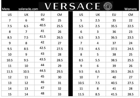 versace collection size guide|versace dress size chart.